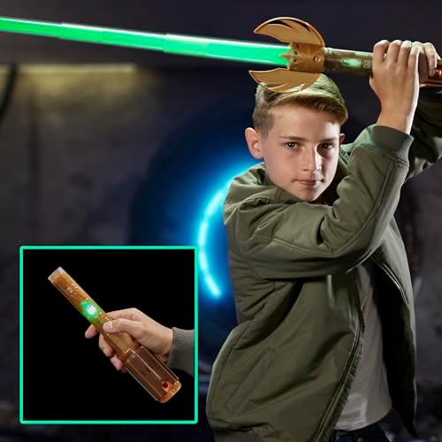 Lightsaber Forge, Sabre Laser de Maître Couleurs de la Force, Sabre Laser électronique avec Lame changeant de Couleur
