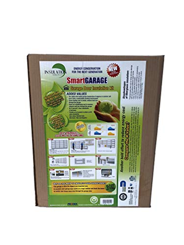 SmartGARAGE- Reflective Garage Door Insulation Kit - 18'W x 7'H (Reflective/Reflective)
