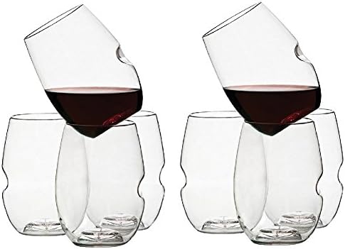 Govino 12 Ounce Dishwasher Safe Series Wine/Cocktail Glasses (8-Pack)