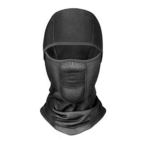 EraseSIZE Cycling Motorcycle Halloween Warm Head Scarf Neck Tube Scarf Face Mask Outdoor Ski Wind-Resistant Fleece Tactical Balaclava, Ultimate Protection for Women Men