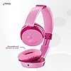 Pebble-Gear-Childrens-Headphones-Pink-Stereo-Kids-Headphones-35-mm-Jack-Cable-85-dB-Volume-Limiter-Adjustable-and-Foldable-Headset-Washable-Ear-Cups-Music-Sharing-Function-3D-Design Pebble Gear Children's Headphones Pink - Stereo Kids Headphones, 3.5 mm Jack Cable, 85 dB Volume Limiter, Adjustable and…