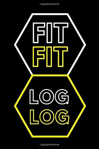 FIT LOG : MOTIVATION: - Series Notebooks - Gym Log notebook- 6 x 9 - gym log - Positive Training quote - Notes your training- Bodybuilding Journal- ... Log Books For Men and Woman- Minimalist Cover