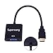 Superwang Mini DisplayPort Thunderbolt HDMI To VGA Hdmi Adapter, Matte black