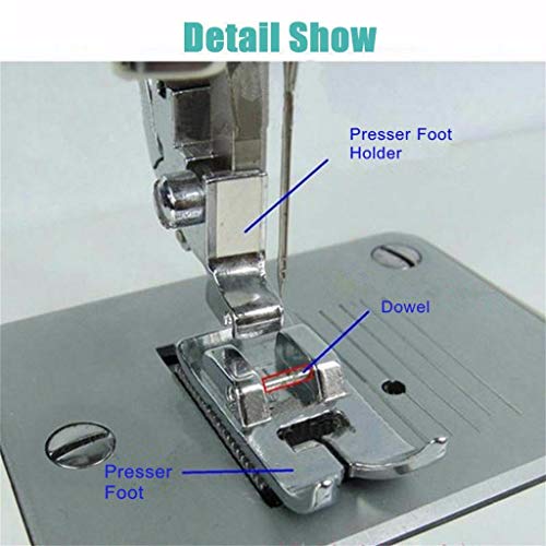 Clearance Sale!DEESEE(TM)42pcs Domestic Sewing Machine Presser Foot Feet Set for Brother for Janome - Thumbnail 4