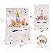 Unicorn Candy Bags Goodie Small Gift Toy Treat Favor Bags for Kids Unicorn Themed Baby Shower Birthday Party Supplies, Set of 24
