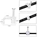 Jadaol Cable Clips 200Pcs 10mm Nail in Clips for Flat Ethernet Cables Wall Clips Cable Tacks Electrical Wire TV Cable Speaker Wire Coax Clips Cable Nails for Cords Cat5/Cat5e/Cat6/Cat7 RJ45 Cord Clips