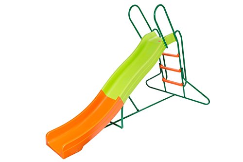 Platports 8 Ft Freestanding Backyard Wavy Water Slide For Children