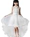 Kids Showtime Little Girl Special Occasion Formal Flower Tailing Dress Size 3 to 10Y