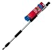 Detailer's Choice 4B369 Flow-Thru Vehicle Wash Brush with 60-Inch Telescoping Handle - 1-Each primary