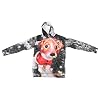 VALICLUD Unisex Kerst Sweatshirt Realistische 3D Print Xmas Pullover Shirt Hoodies Kerstfeest Gunsten Stijl 2