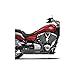Bassani Xhaust Manufacturing Pro Street Turn Out Exhaust System - Black , Color: Black, Material: Steel 6V13DB by Bassani Xhaust