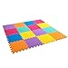Zoeshare Puzzle Play Mat for Kids Foam Mat,16 Piece, Multi-Color, Each Tile 12
