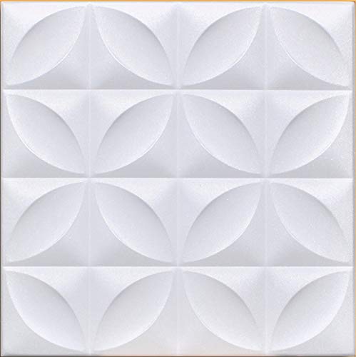 White Styrofoam Ceiling Tile Closter Package Of 8 Tiles Other