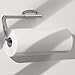 iDesign Metal Swivel Wall Mount Paper Towel Holder Dispenser for Under Cabinet or Door, 12