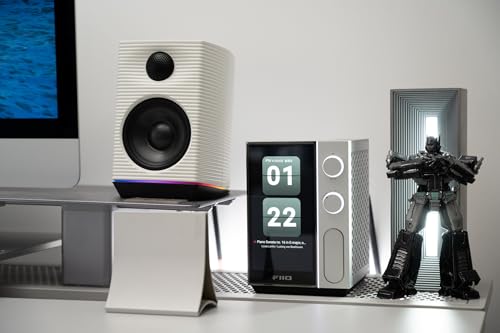 FiiO R9 Android Media Streamer, Network Player, HDMI/MQA Full Decode, USB DAC, DSD512 PCM768kHz/32Bit Bluetooth 5.0, 6’’HD Touchscreen