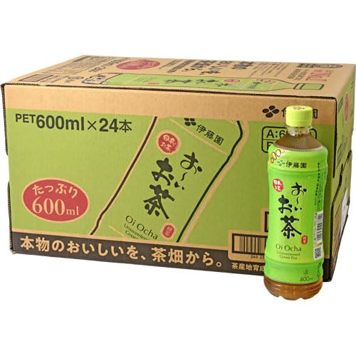 伊藤園 　お~いお茶緑茶1ケース　600ml×24本商品画像