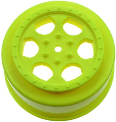 DE Racing SCTDY Trinidad SC Wheels for Team Durango DESC410R Truck, Yellow