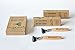 Wood Handle Shaving Razor Blade by ModestPlanetTM | 2-Pack | Alternative to Plastic & Metal Handles | Replace Razor Blade with Mach3| Perfect for Home & Travel