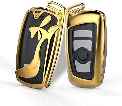 HCDSSSN Luxury Alloy Protective Key Case Holder Smart Key Cover Shell Bag Fit For BMW X3/525/523/520 Car Styling High-heeled Shoes Model,2