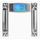 SlimSmart&reg; Digital Bathroom Scale - Extra Large Lighted Digital Display Scale - 400lb/225kg Capacity - Track Diet & Weight -Activates Automatically With Smart Step-On Technology