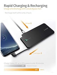 luxtude 5000 mAh portátil cargador de iPhone