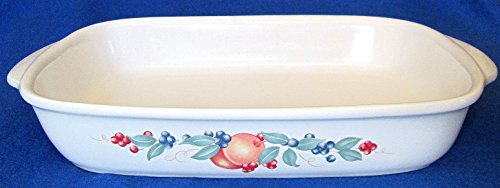 Click Here to See More Images Corelle Coordinates Abundance Stoneware Baking Dish or Casserole - 3 Qt - 9 X 13