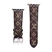 New Luxury Style Wrist Band Compatible Watch Band 42mm 44mm Fashion PU Leather Fit for iWatch Sport Series Strap Replacement for Women Men(Brown)
