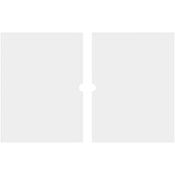 Ekena Millwork CMP40X26BX2-02000 Beaux