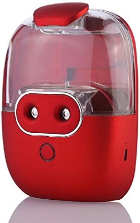 Nestar Oil Duffuser,Cool Mist Humidifier with 2000mAh Rechargeable Battery,Double-head Sprayer,3 Misting Modes and Waterless Auot Shut-Off Perfect for Bed-room,Baby-room,Office,Car,Travel-Red