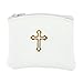 Venerare Genuine Leather Catholic Rosary Case (1, White)