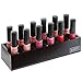 Beautify Acrylic 4 Slot Makeup Brush Storage Holder and 12 Slot Lipstick Lipgloss Organizer Set