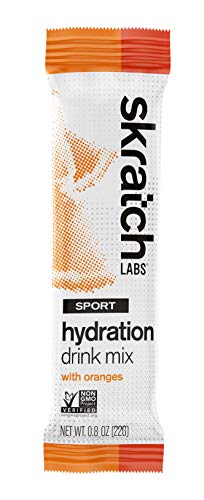 image for SKRATCH LABS Sport Hydration Drink Mix, Oranges (20 single serving pac