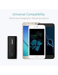 Anker Astro E1 6700 mAh Ultra Compacto Upgraded Capacidad portátil cargador de batería externa con tecnología PowerIQ (Negro)