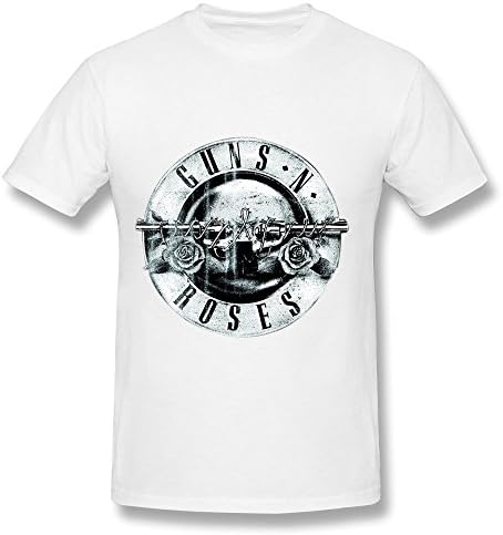 2016 Mens We Love Guns N' Roses Not In This Lifetime Tour Fan Logo T-shirts White