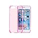 Speira Transparent Case with Reinforced Corners Compatible with iPhone 8 Plus/iPhone 7 Plus, [Anti-Discoloration] [No-Slip Grip] (Hot Pink)