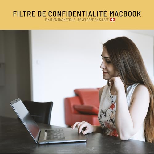 VistaProtect - Privacy Filter & Blue Light Filter Premium Magnetic 2-in-1 Protective Film Compatible with Apple MacBook Air 13 M2/M3/M4/M5 (13.6" - 2022+)