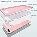 MILPROX Glitter Case Compatible for iPhone 8 Plus/7 Plus, Shiny Sparkle Bling, 3 Layer Hybrid Protective Soft Phone Case Compatible for iPhone 7 Plus/8 Plus
