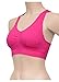 Sofra Women's Seamless Racerback Padded Bras, Assorted, One Size