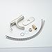 BWE Single Handle Brass Bathroom Faucet Brushed Nickel Basin Mixer Tap