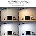 AUKEY Desk Light, Rotatable Table Lamp with Extra-Large LED Panel, Dimmable Brightness, USB Charging Port, Memory Function, Touch Sensor & Sleep Mode