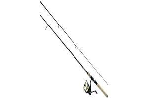 Daiwa DSK30-B/F702M-12C D-Shock Reel & Rod Combo With Line 7' Medium Action, Black/Gold