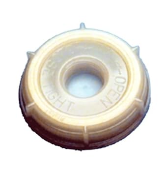 70mm Plastic Screw Cap, with 3/4" Reducer, 6 Pack Case