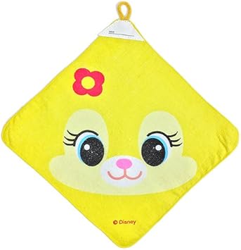 Amazon ディズニー キャラクター ループタオル 30 30cm ひも付き ネームタグ付き タオル ハンドタオル お手拭き ハンカチ キッズ 子供 男の子 女の子 Disney プリンセス 通園 入園 保育園 幼稚園 K ミスバニー ノーブランド品 ハンドタオル