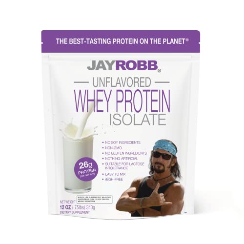 Jay Robb Whey Protein (Unflavored, 12 oz) Pricepulse