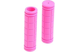 TFIRY 1 Pair Kids Bike Grips Anti-Slip Rubber Bike Handlebar Grips for BMX MTB Bicycle Mountain Bike Scooter Folding