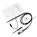 Oscilloscope Probe, 100MHz 1X 10X Oscilloscope Probe for Automotive Diagnostic Oscilloscopes Multimeter