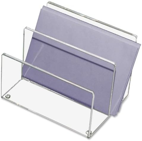Wholesale CASE of 15 - Kantek Acrylic Mini Sorter-Mini Sorter, Acrylic, 4-1/8"Wx6-1/4"Dx4"H, Clear