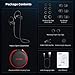 Mpow Flame2 Bluetooth Headphones Sport, 13Hrs & Bluetooth 5.0 Wireless Sport Earphones, IPX7 Waterproof Running Headphones w/CVC 6.0 Noise Cancelling Mic, Bluetooth Earphones w/25° Slanting,Black