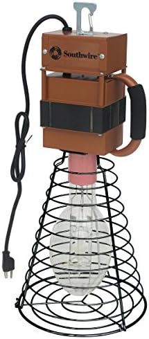 Southwire 76058800 400w Metal Halide Light Fixture Wire Guard With Bottom Pulse Start Type Portable Work Lights Amazon Com