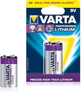 Varta Professional Lithium E-Block Batterie 9V 1200 mAh (6122)